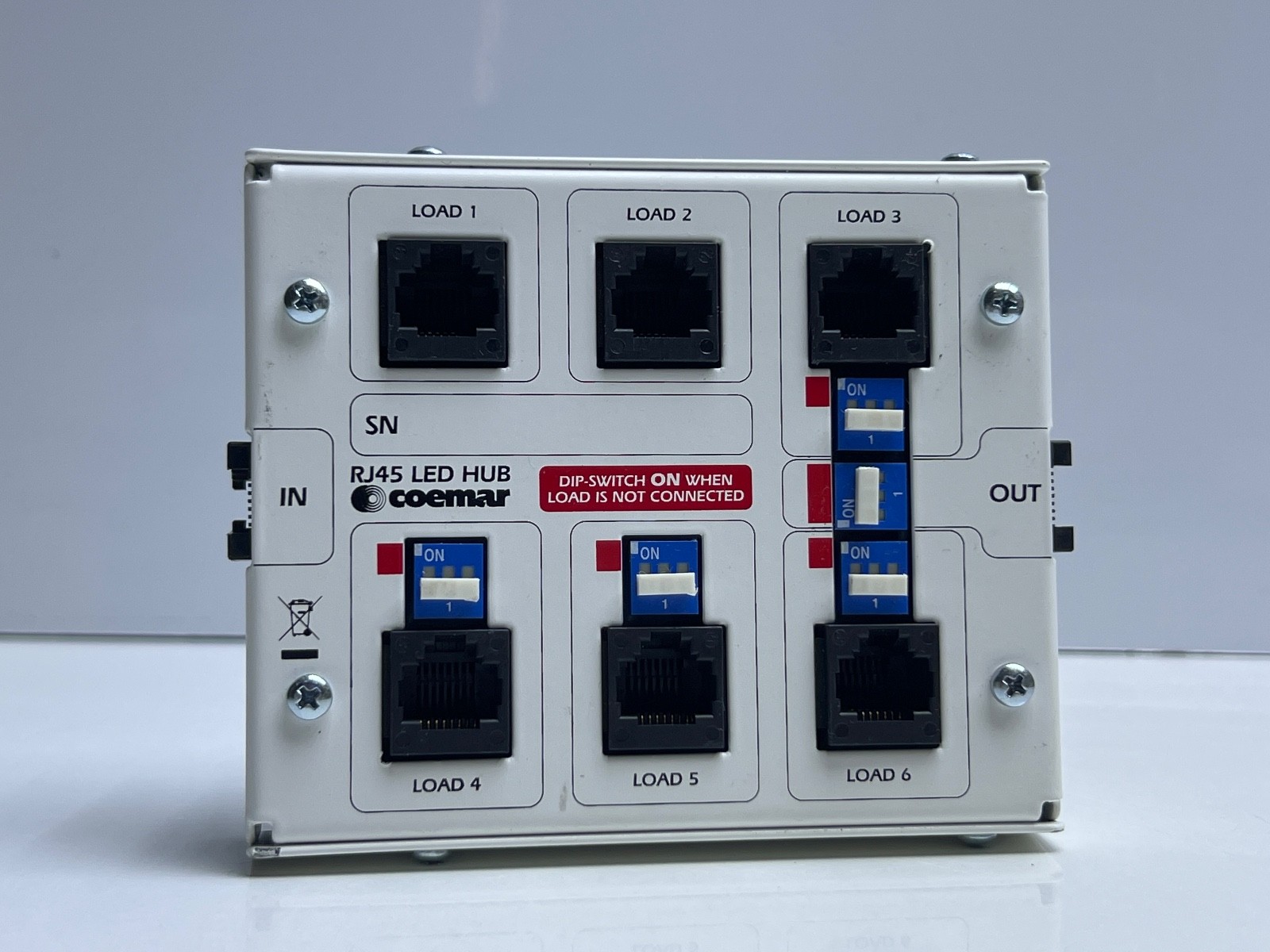 Coemar RJ45 Led Hub