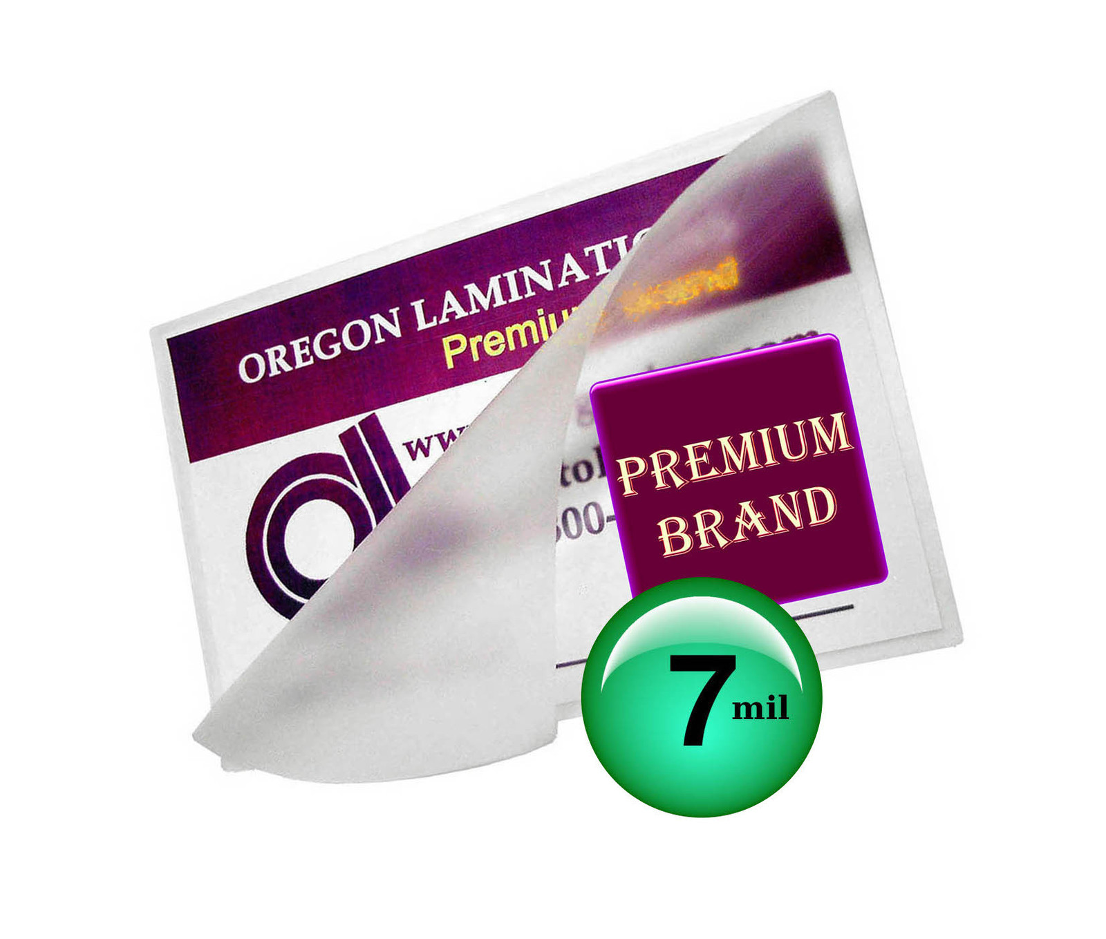 100/pack 7 Mil Hot Laminating Pouches for 5×7 Photos 5-1/4 x 7-1/4, 5.25 x 7.25