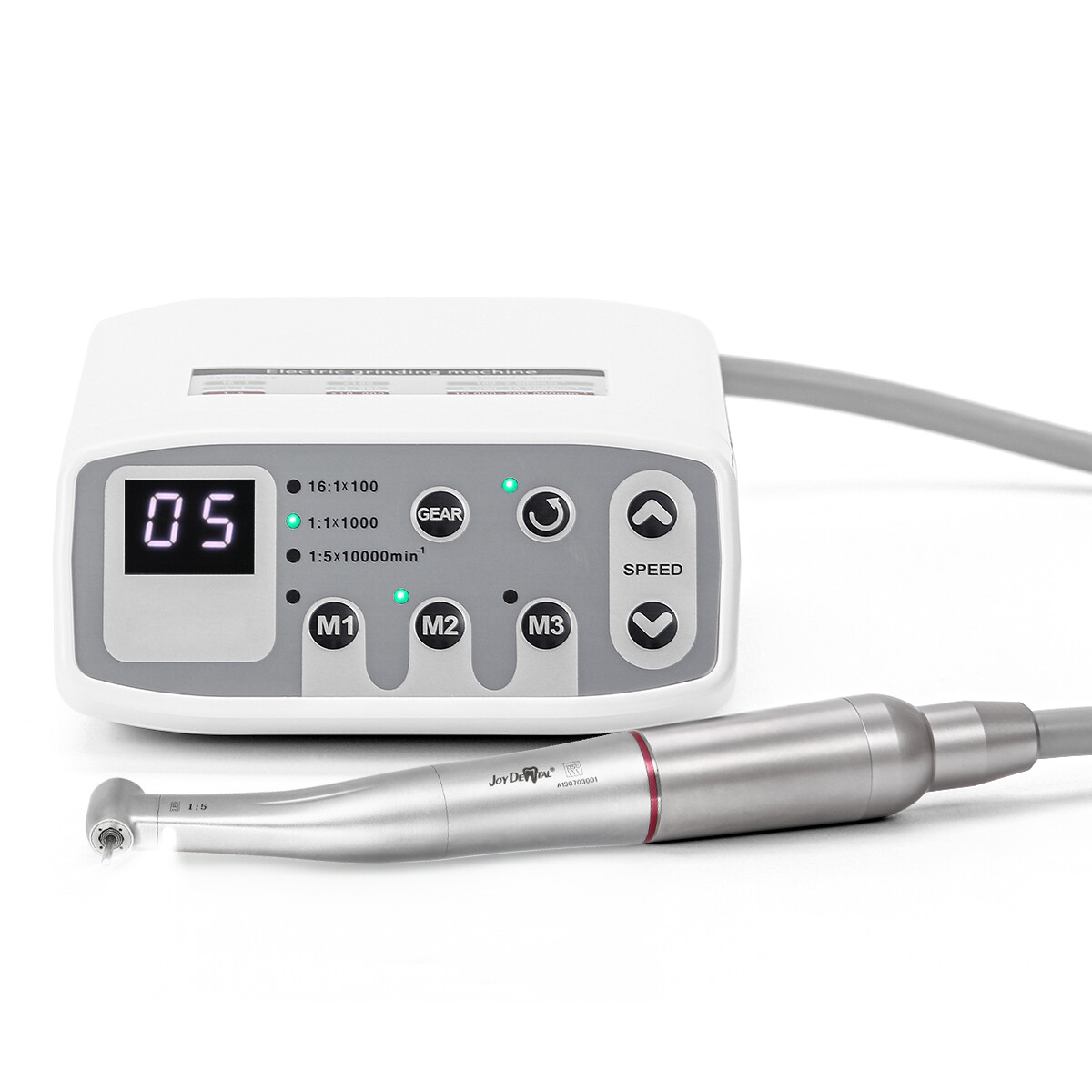 AZDENT Dental LED Electric Brushless Micro Motor / 1:5 LED Handpiece