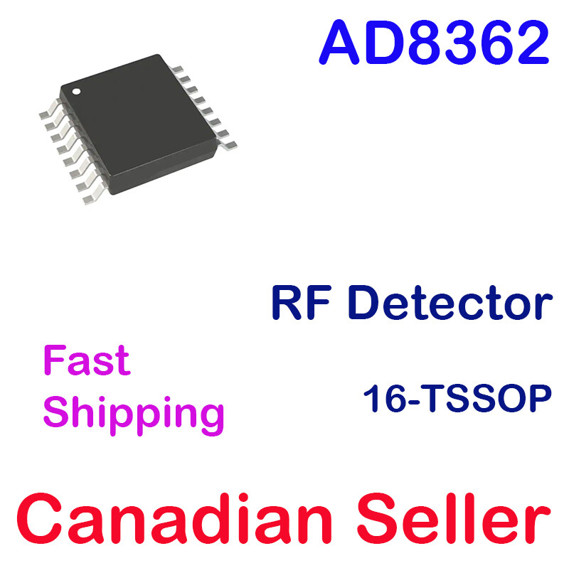 ADL8362 65db TruPwr RF Detector 50Hz~3.8GHz IC 16-TSSOP AD Analog Devices