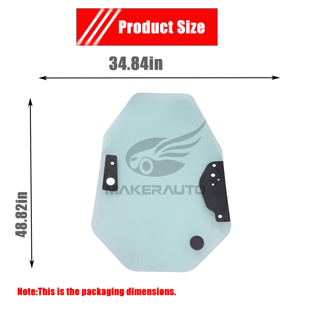 258-4071 2584071 Front Door Glass For Caterpillar CAT Loader 246C 256C 262C 279C