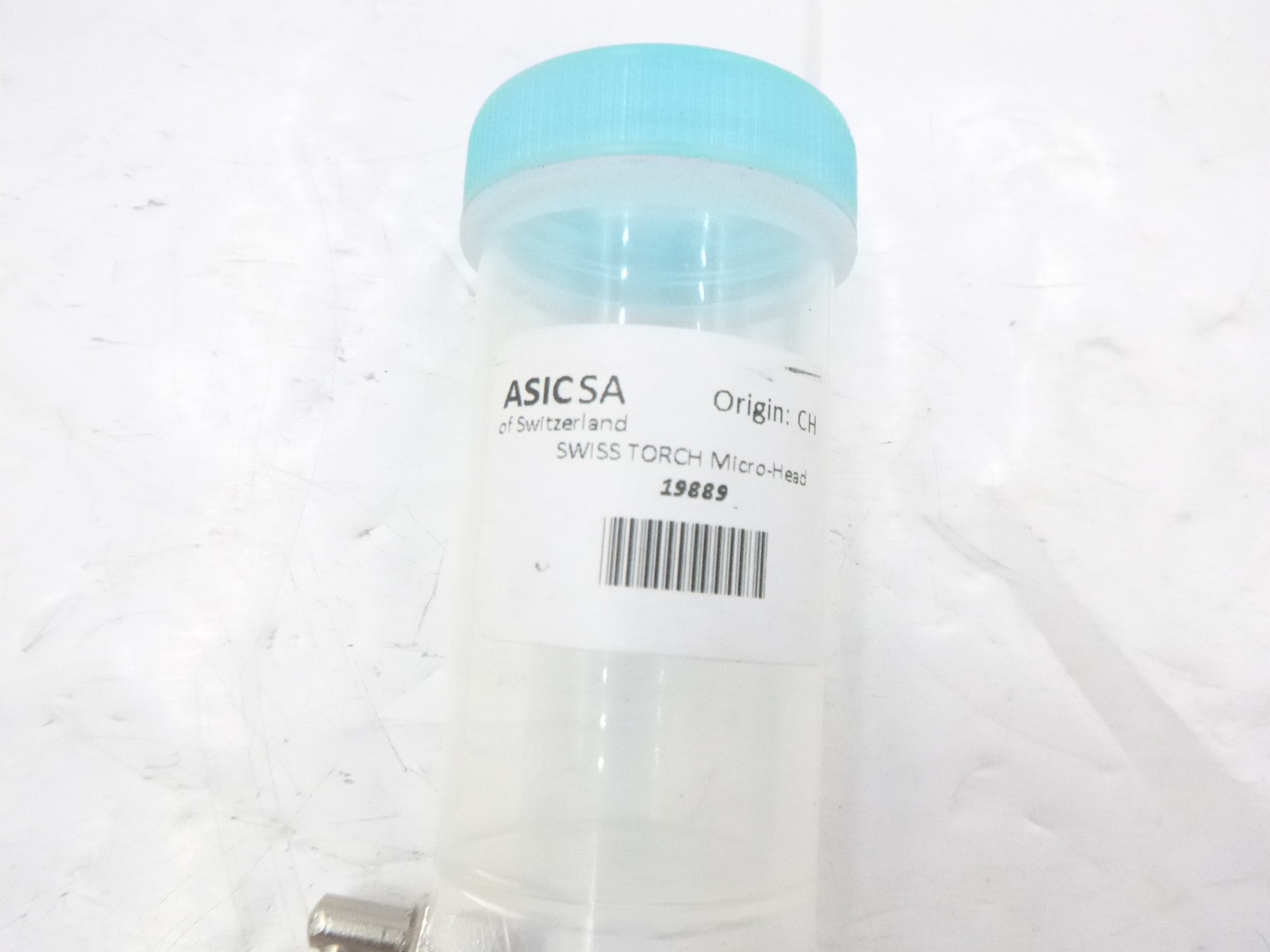 ASIC SA Swiss Torch Microhead 19889 w/ 3 Nozzles 0.90 1.20 1.60MM 360°