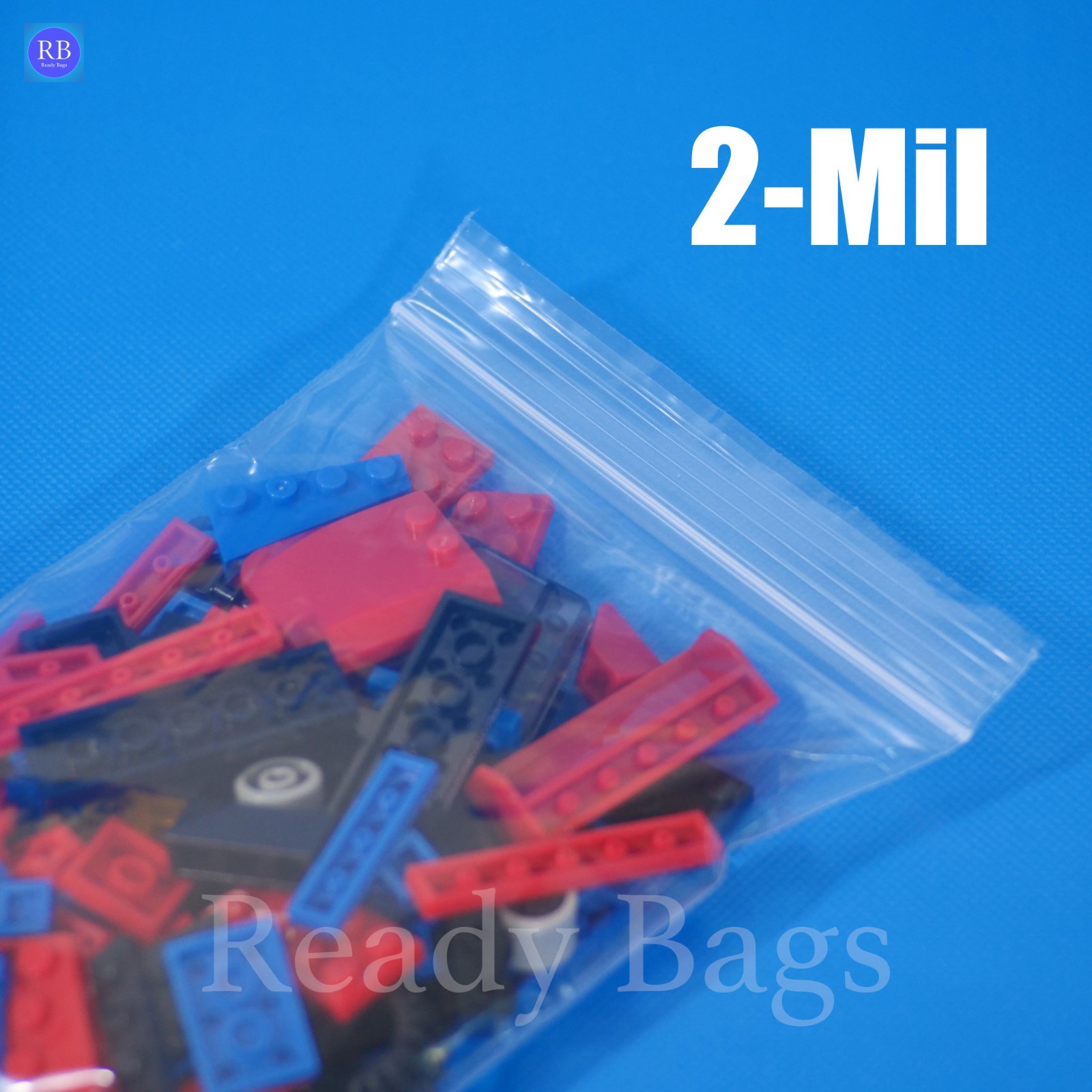 4×6″ Zip Plastic Reclosable Bags 2Mil 3Mil 4Mil 6Mil Top Lock Jewelry Baggies