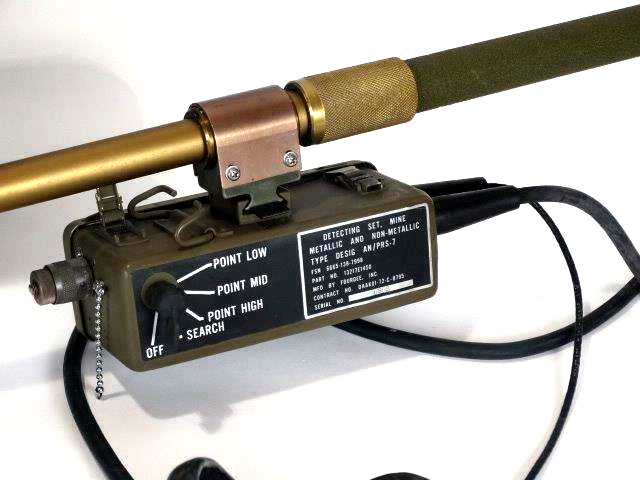 U.S. Military Vietnam War Era AN/PRS-7 Mine Detecting Sets (NO BOX) QTY:3