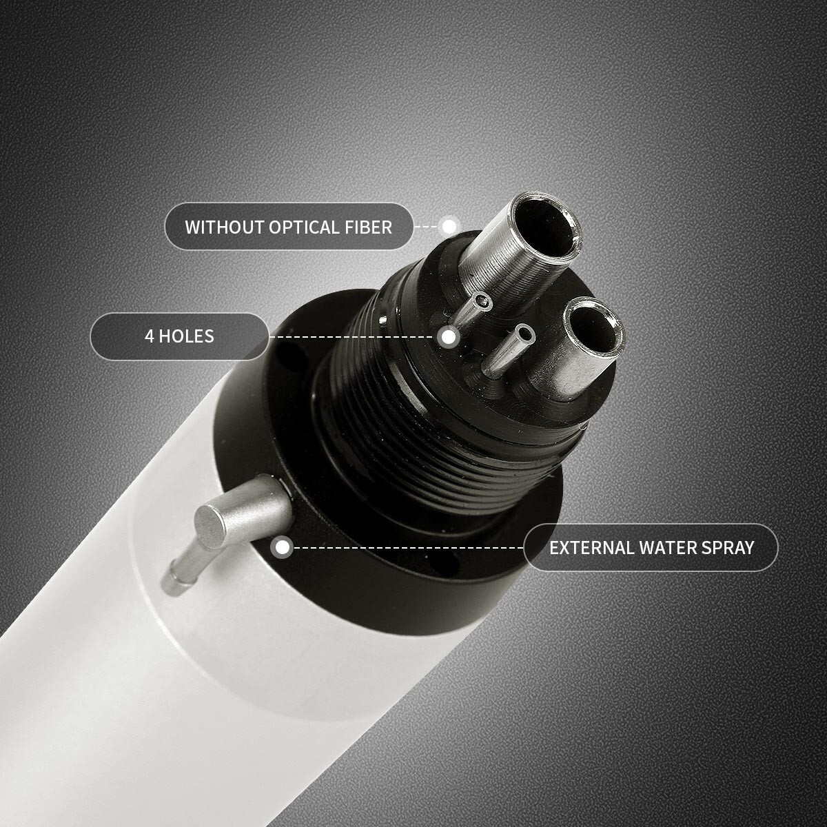 Dental Cordless Electric Hygiene Prophy Handpiece /Contra Angle /Air Motor 4/2H