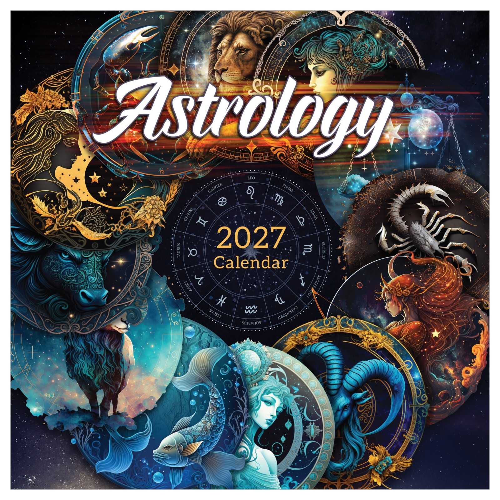 2027 Astrology Wall Calendar
