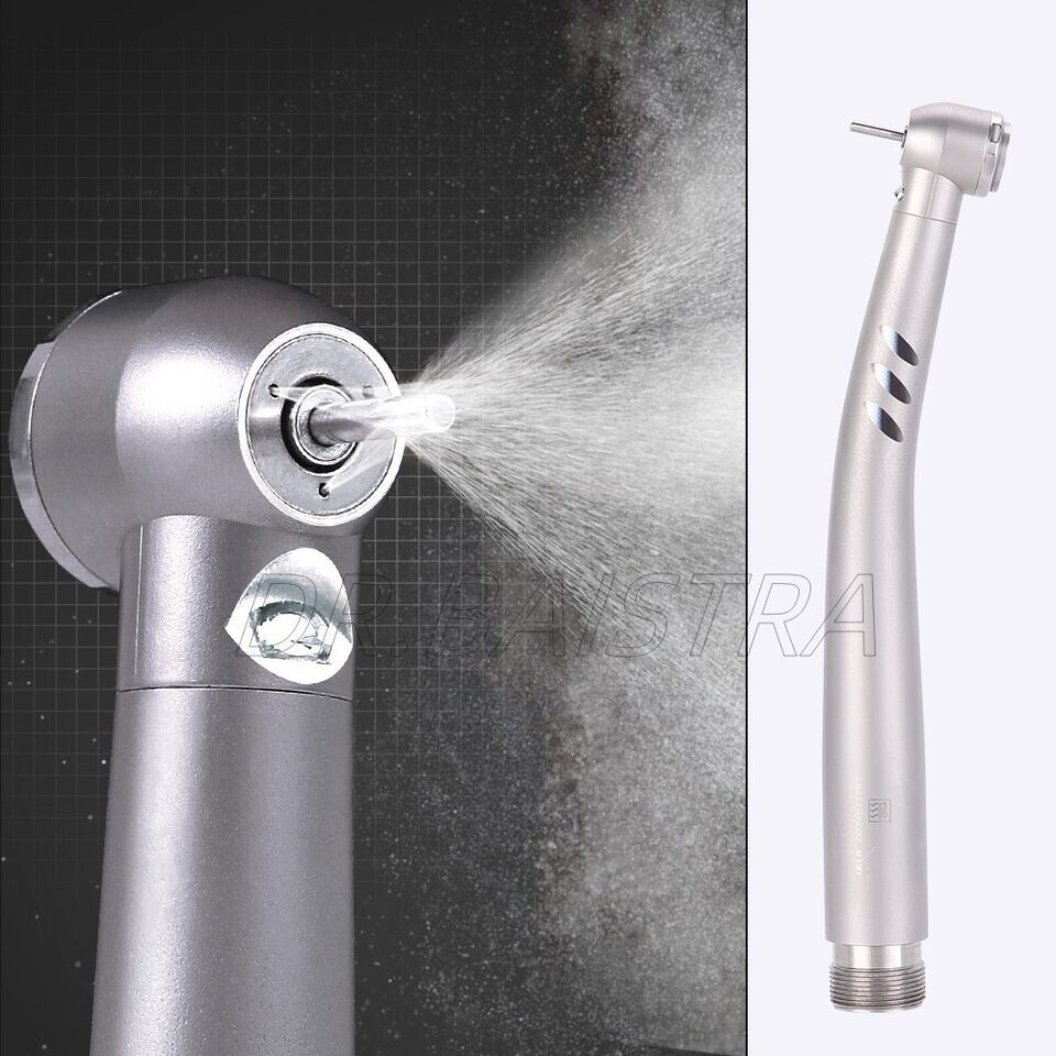 AZDENT 45 Degree/Dental LED E-generator Shadowless Handpiece Turbine 4Hole/2Hole