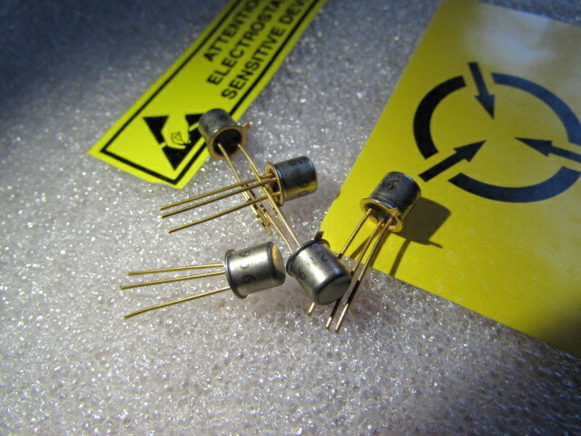 2N956 Fairchild Bipolar Transistor Small Signal NPN Amplifier Switch TO-18, 5pcs