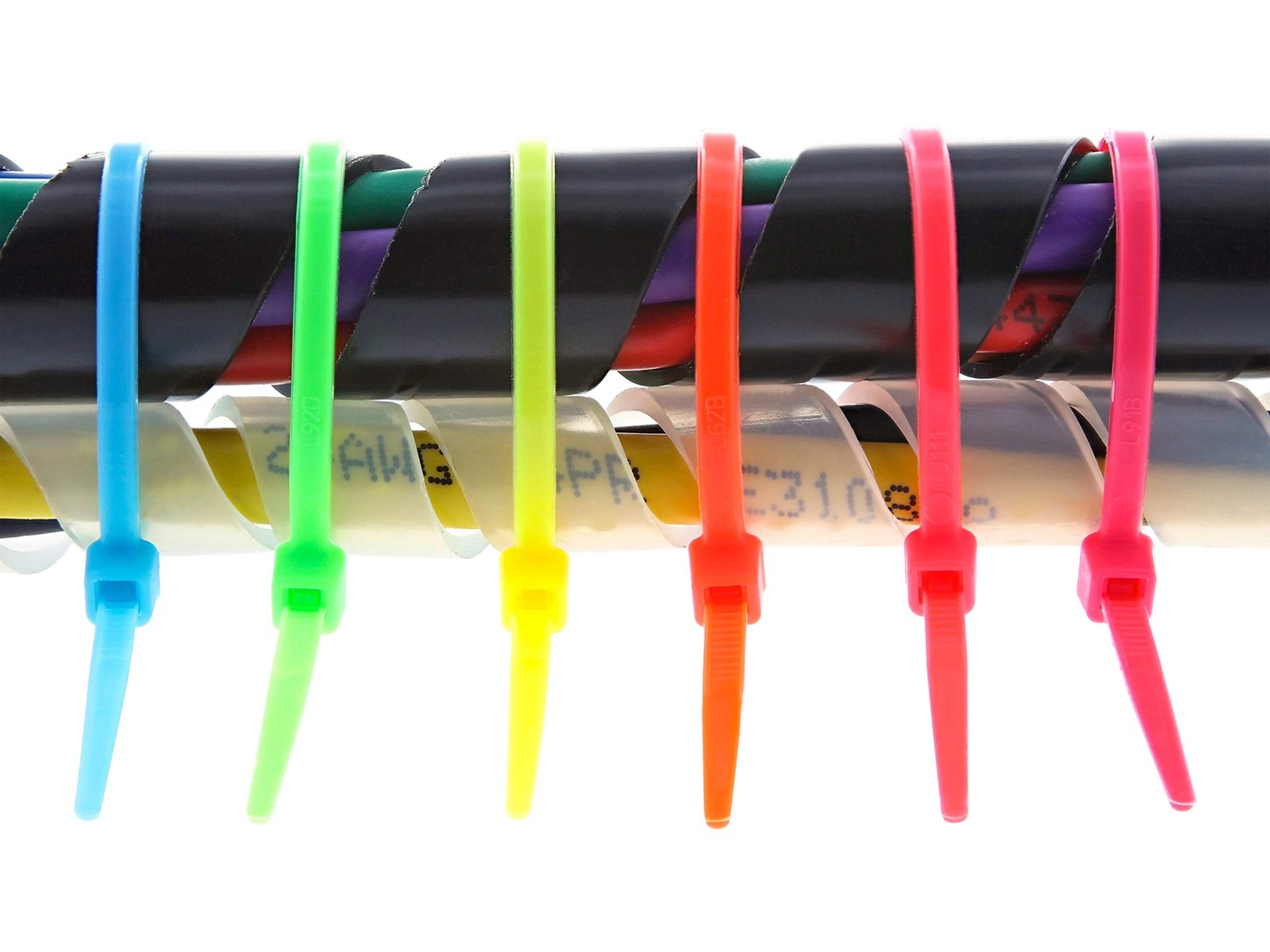 Secure 4 Inch Neon Green 18 lb Miniature Nylon Cable Tie – 4 Inch,