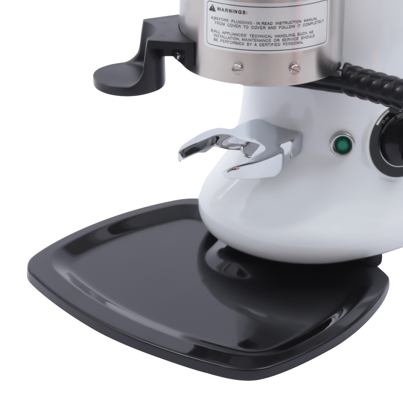 Commercial Coffee Grinder 1.2kg Hopper Capacity Espresso Bean Milling Machine US