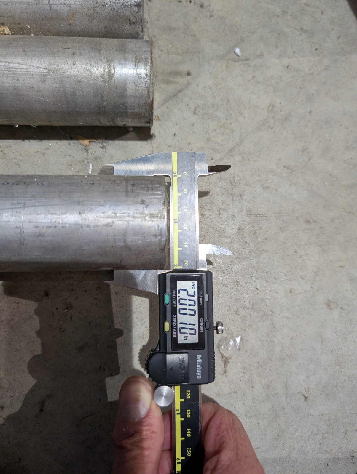 2″ Diameter 2011-T3 USA Alcoa Aluminum Round Rod Bar Stock – One Foot 12″