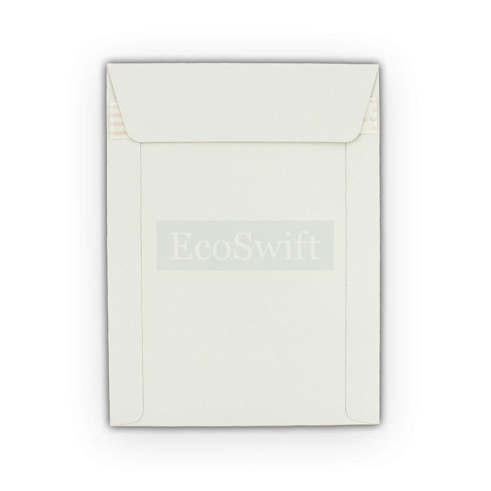 1000 9″ x 11.5″ EcoSwift White Photo Ship Flats Cardboard Envelope Mailers