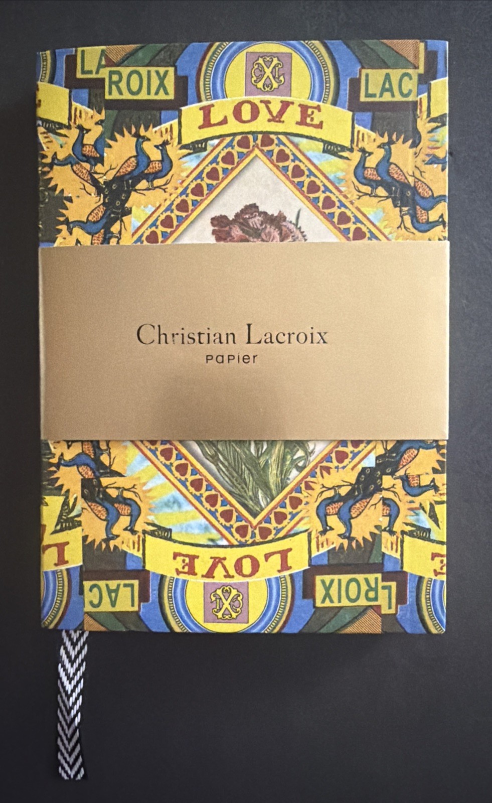 NWT Christian Lacroix Papier Love Notebook A6 4 1/4″ x 6″ Layflat Notebook