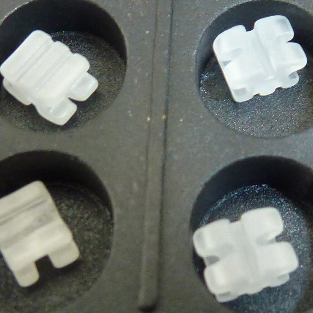 5 Sets Dental Ceramic Orthodontic Brackets ROTH/MBT 0.022 345 Clear Braces