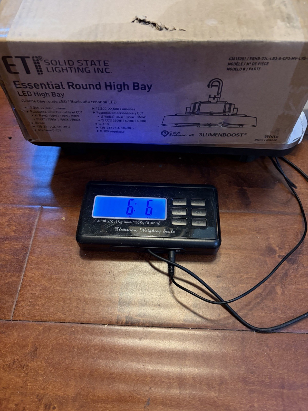 ETi LED High Bay Light ERHB-22L-LB3 150W 22500LM 3500K 4000K 5000K IP65