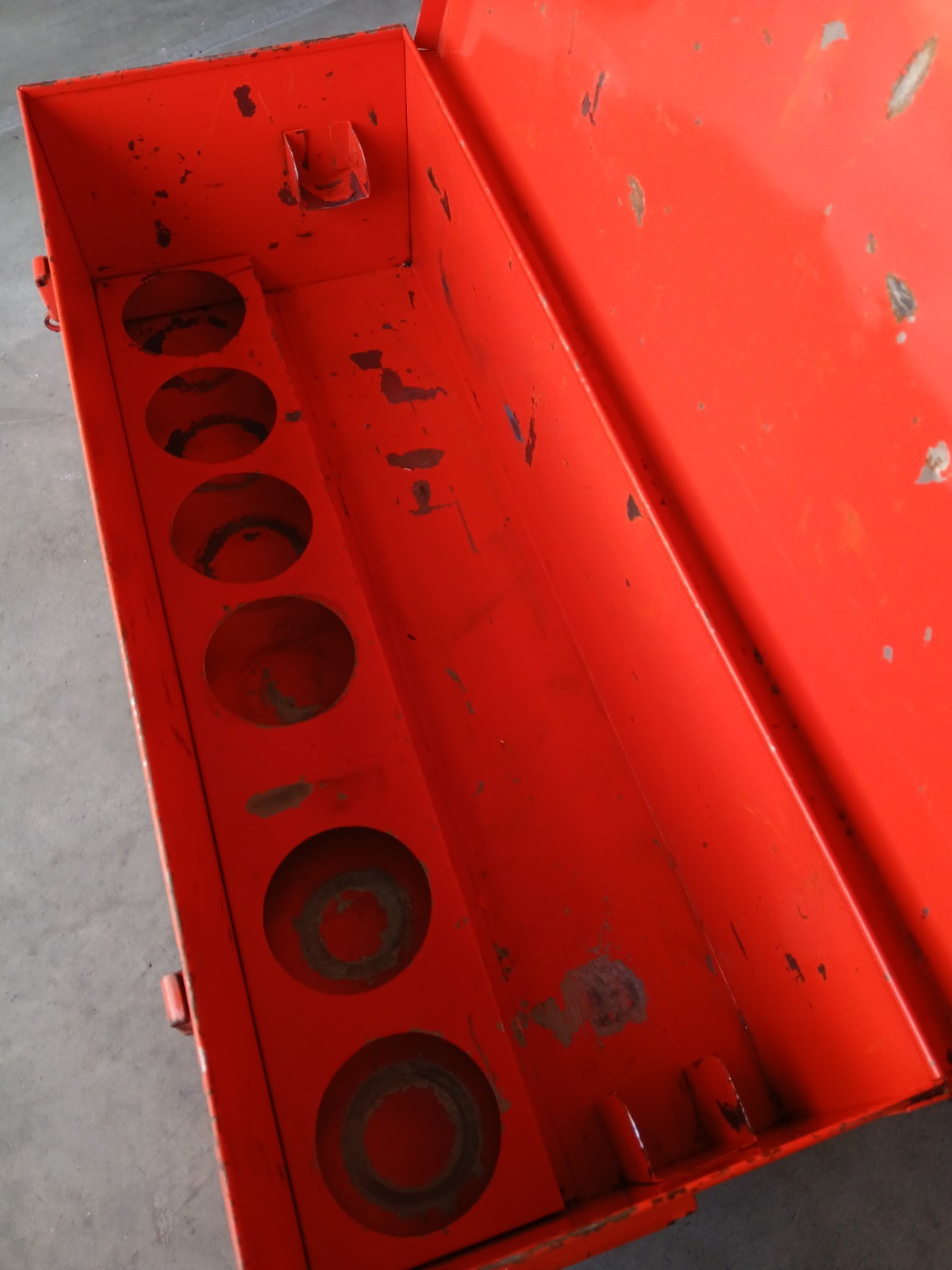 Ridgid 700 Pipe Threader Toolbox Case 42950 Rigid 12-R Dies Tool Box