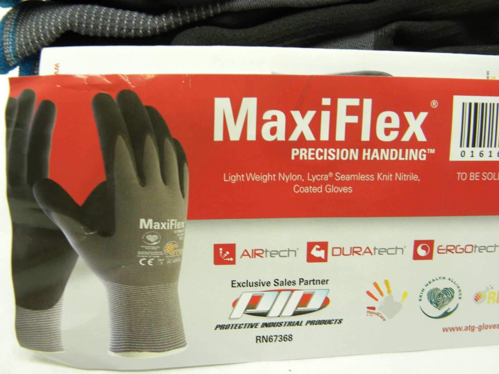 12 Prs 34-874/XS MaxiFlex Ultimate Micro Foam Nitrile Grip PROTECTIVE WORK GLOVE