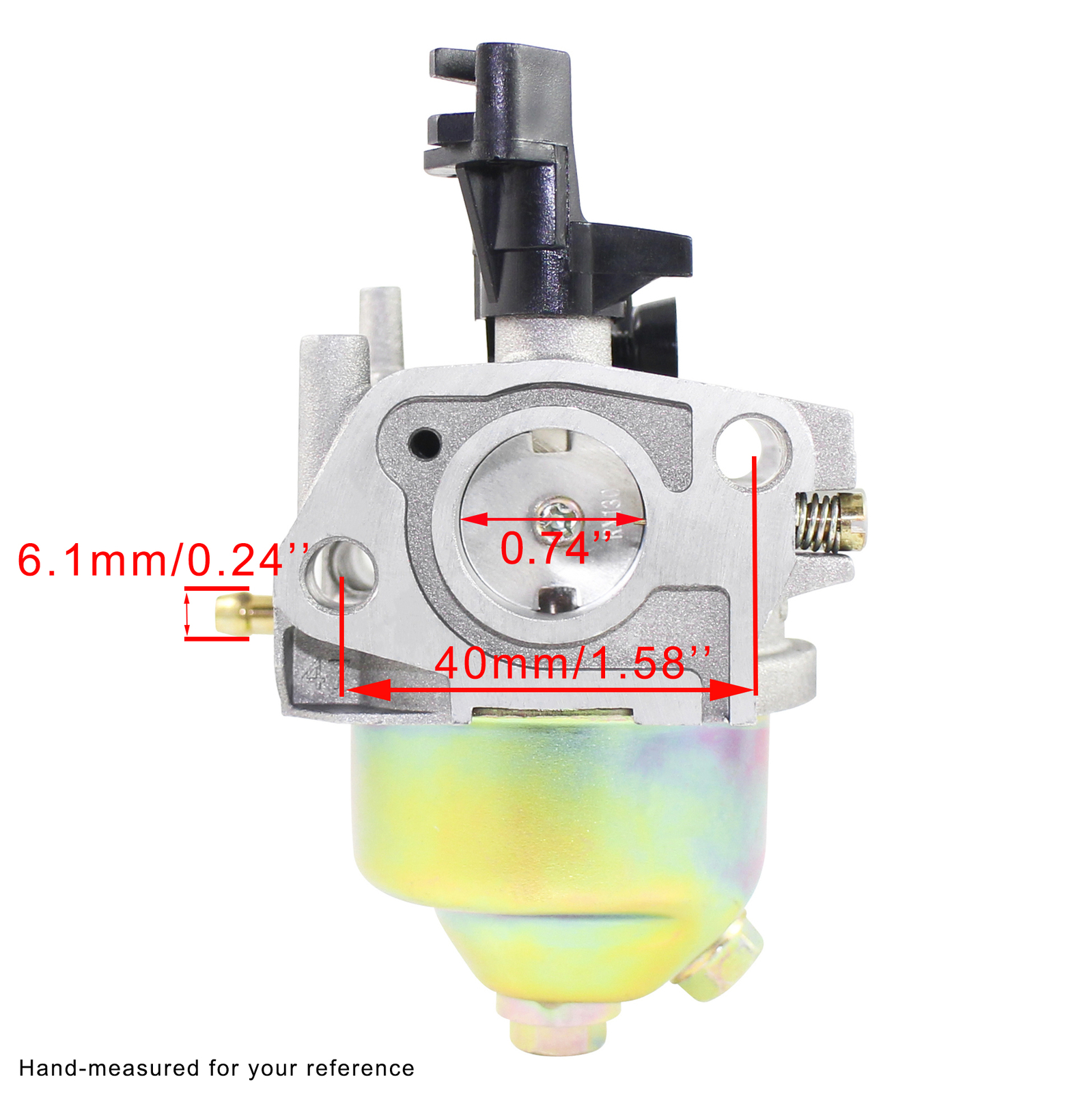 Carburetor For Powerhorse Branded 208CC 6HP/6.5HP/7HP # EZ-PH45749-CA Fuel Line