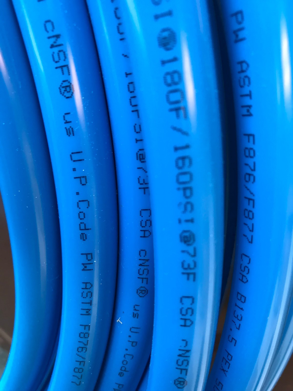 EFIELD 3/4″ x 300ft Blue Pex-b Tubing/Pipe For Potable Water Application, NSF
