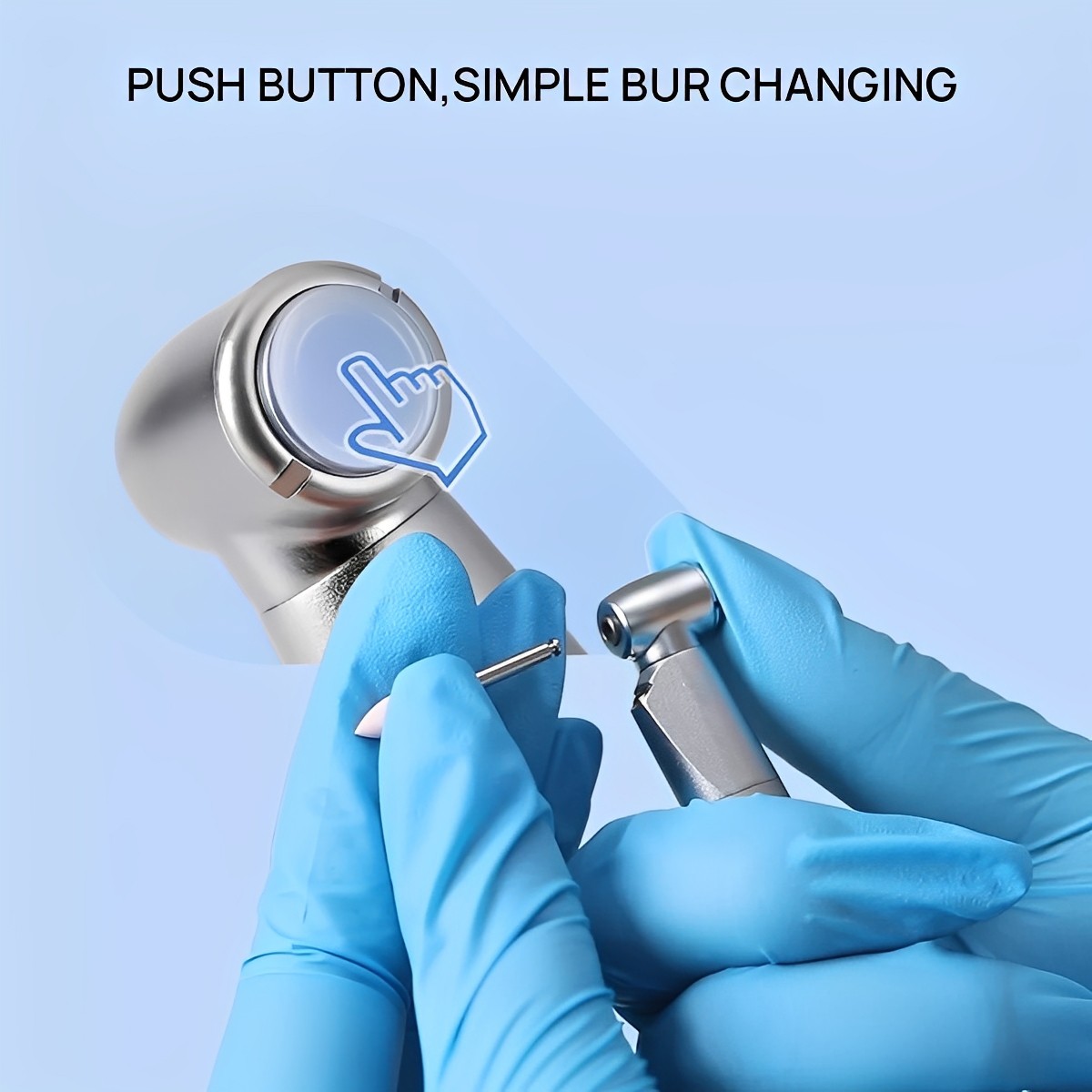 LED Contra Angle Fiber E-generator Low Speed Handpiece Dental DT Y