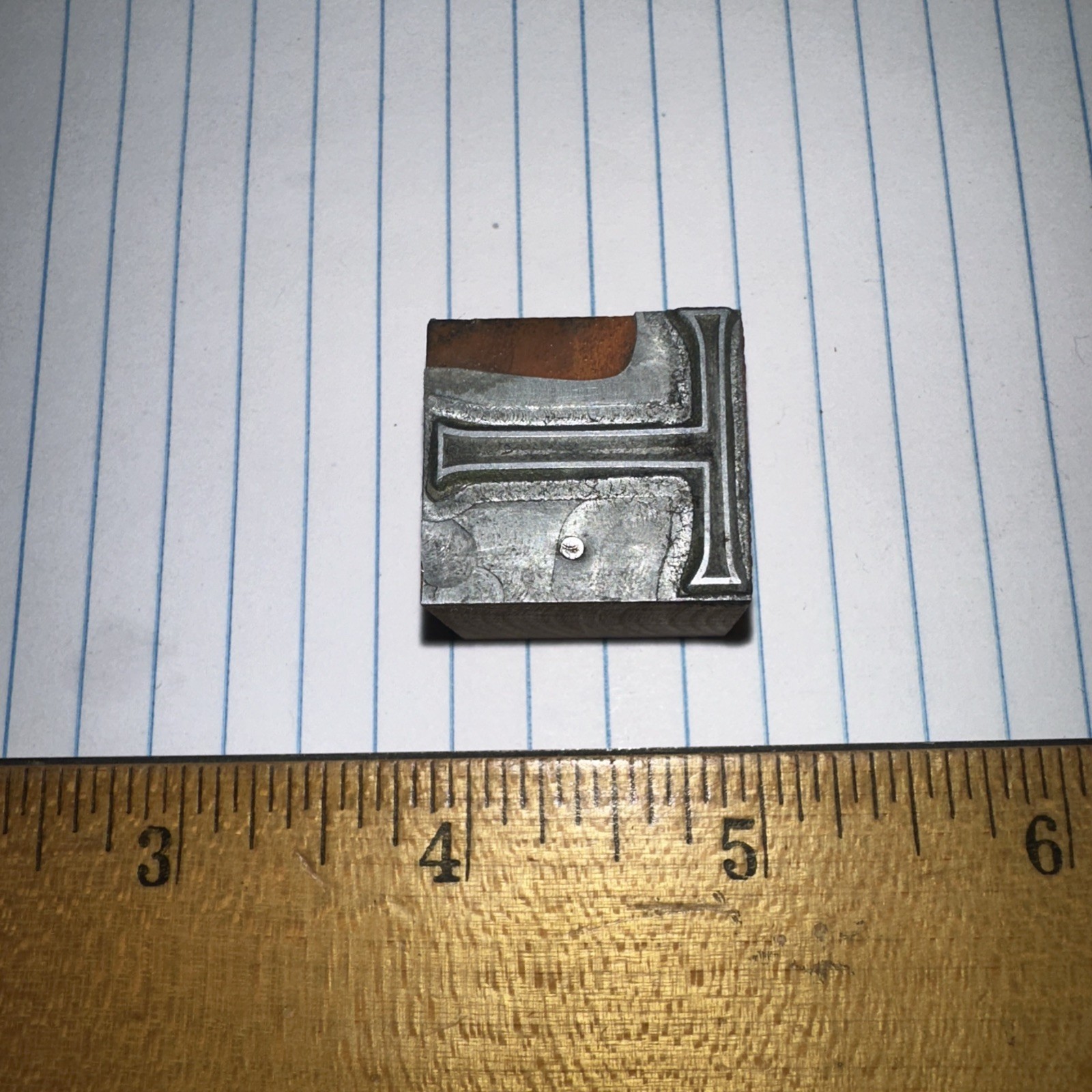 Print Block ( Letter T ) Capital T