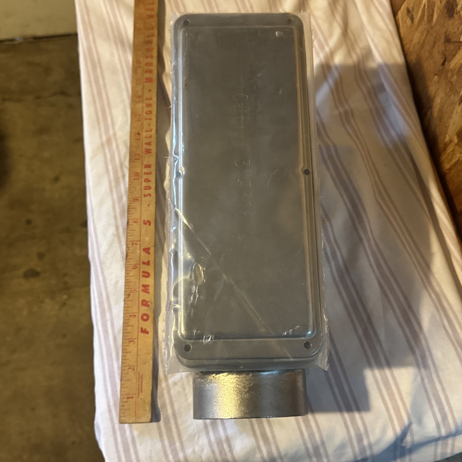 LARGE conduit body LB (90°) 316 stainless steel 3in NPT!! CALBRITE (S63000LB00)