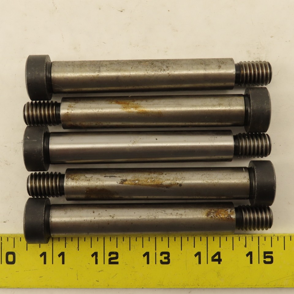 5/8″ Shoulder Dia. X 3-1/2″ Length 1/2″-13 Socket Head Shoulder Bolt Lot Of 5