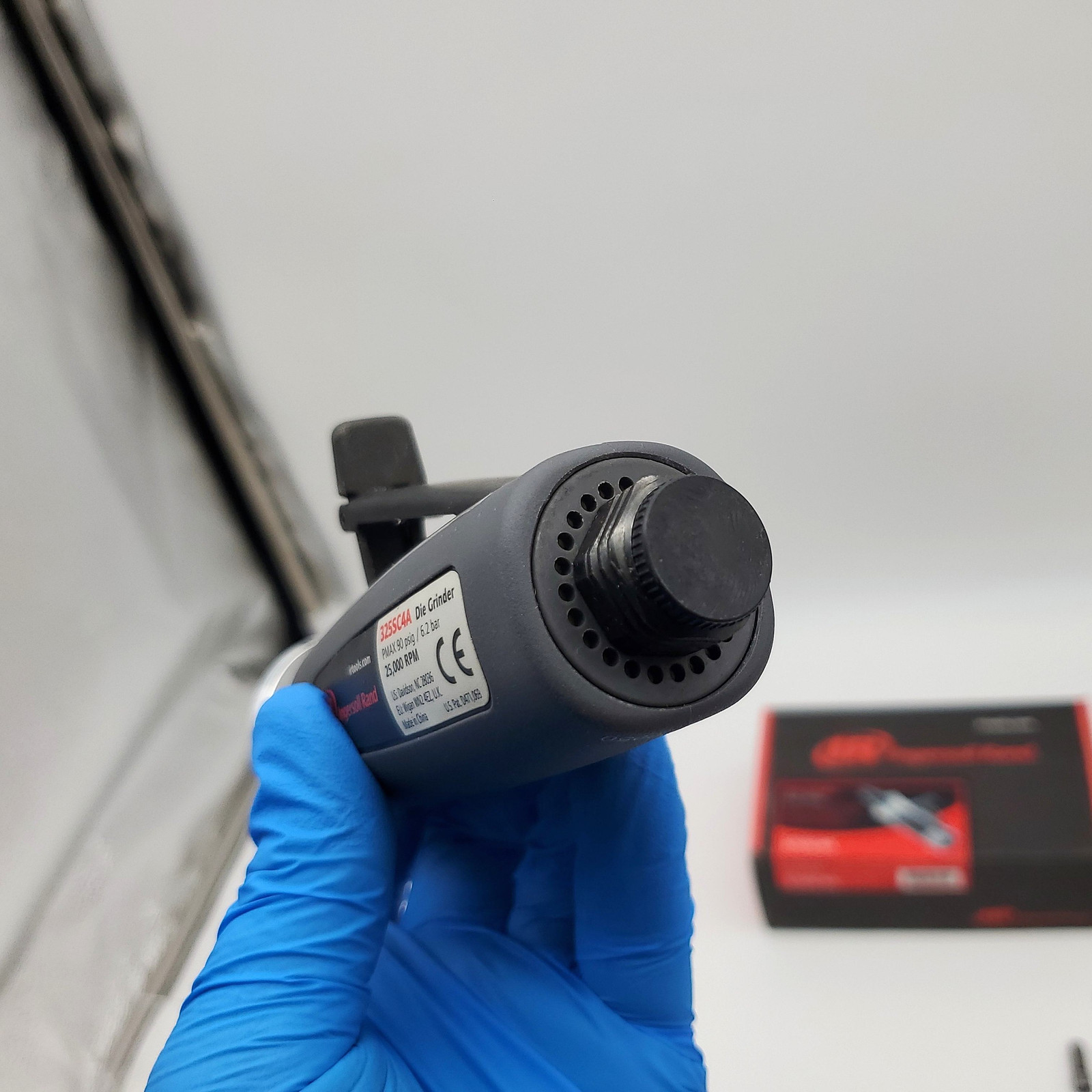 Ingersoll Rand 325SC4A Die Grinder Air Tool 1/4″ Collet 25,000 RPM 0.4HP