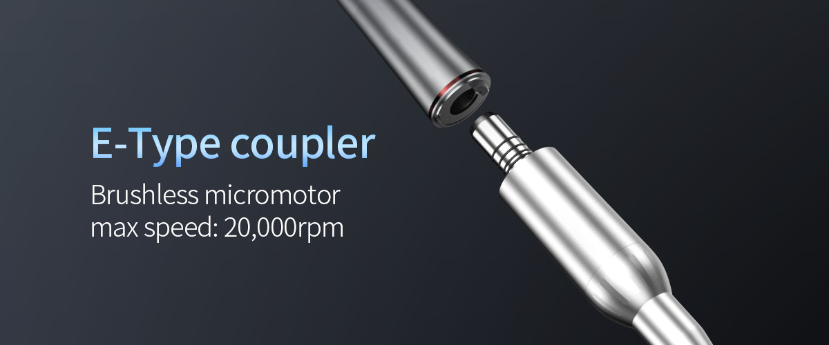 Dental Built-in Brushless LED Electric Micro Motor /1:5 Increasing Handpiece RLP