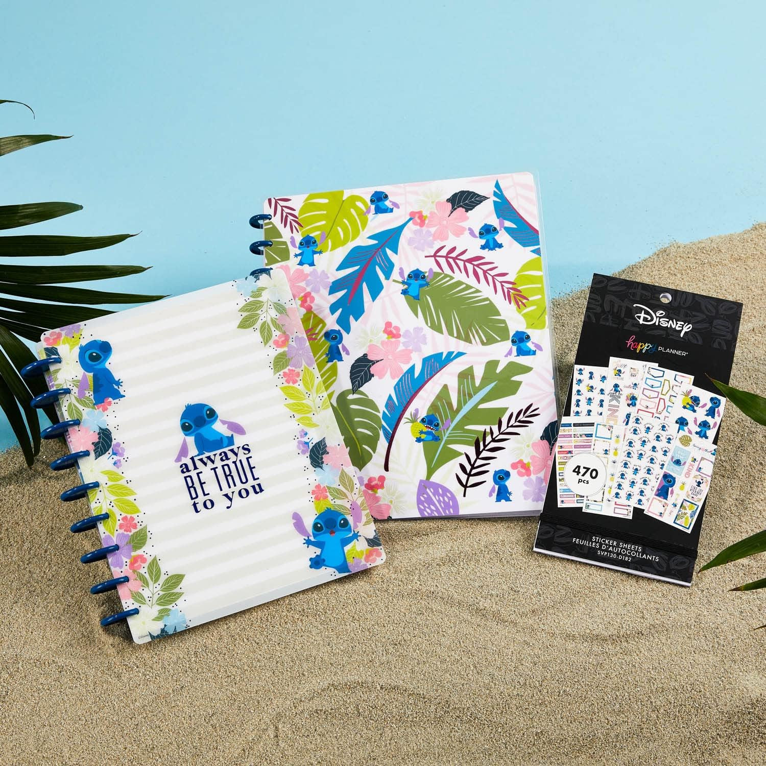 Happy Planner Disney Aloha Stitch Planner, Lilo and Stitch Notebook Planner for