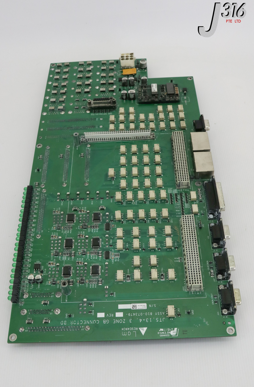 18461 LAM RESEARCH PCB JTS 13+4 3 ZONE GB CONNECTOR 810-073479-205