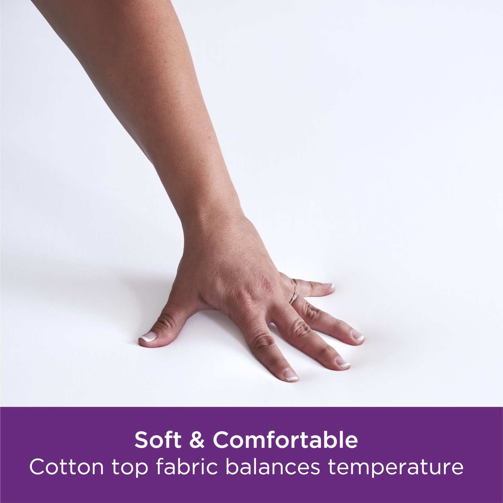 AllerEase Ultimate Cotton Top Allergy Protection and Comfort Zippered Mattres…
