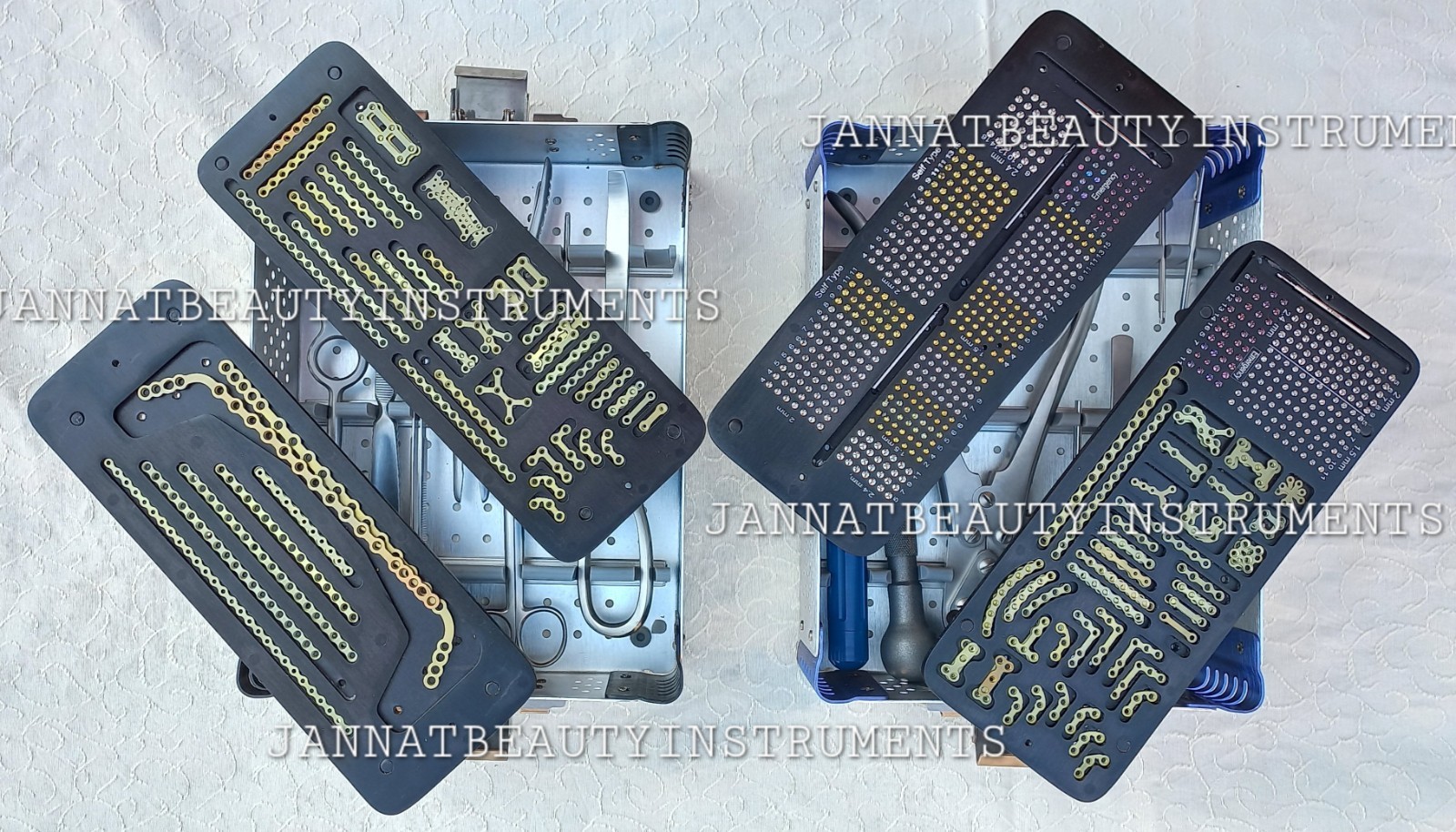 Maxillofacial Titanium Plates & Screws Solution 1.5, 2.0 & 2.5mm Locking System