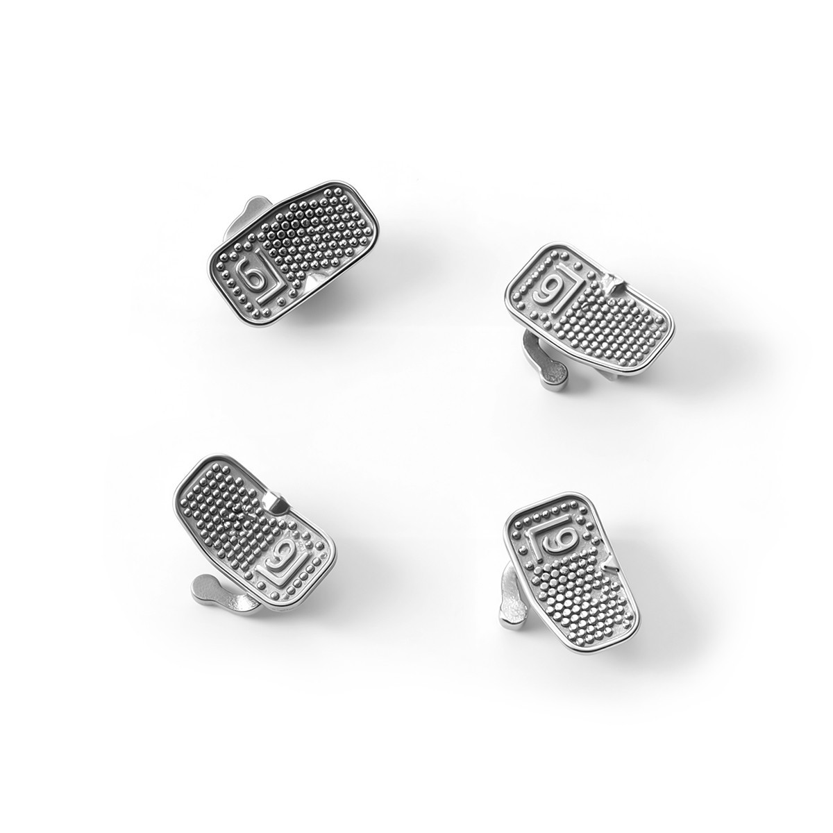 50set Dental Orthodontic 1st Molar MBT 0.022 Buccal Tubes Bondable Monoblock