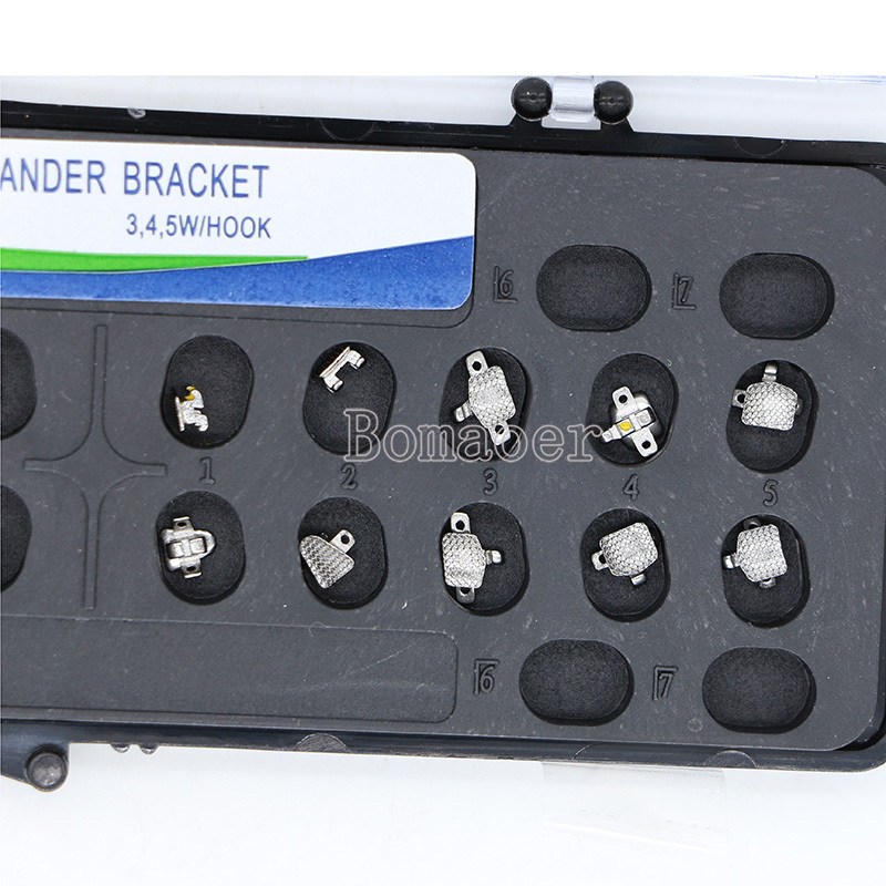 New 10 Kits Dental Orthodontic Alexander Brackets With 345 Hooks 018”