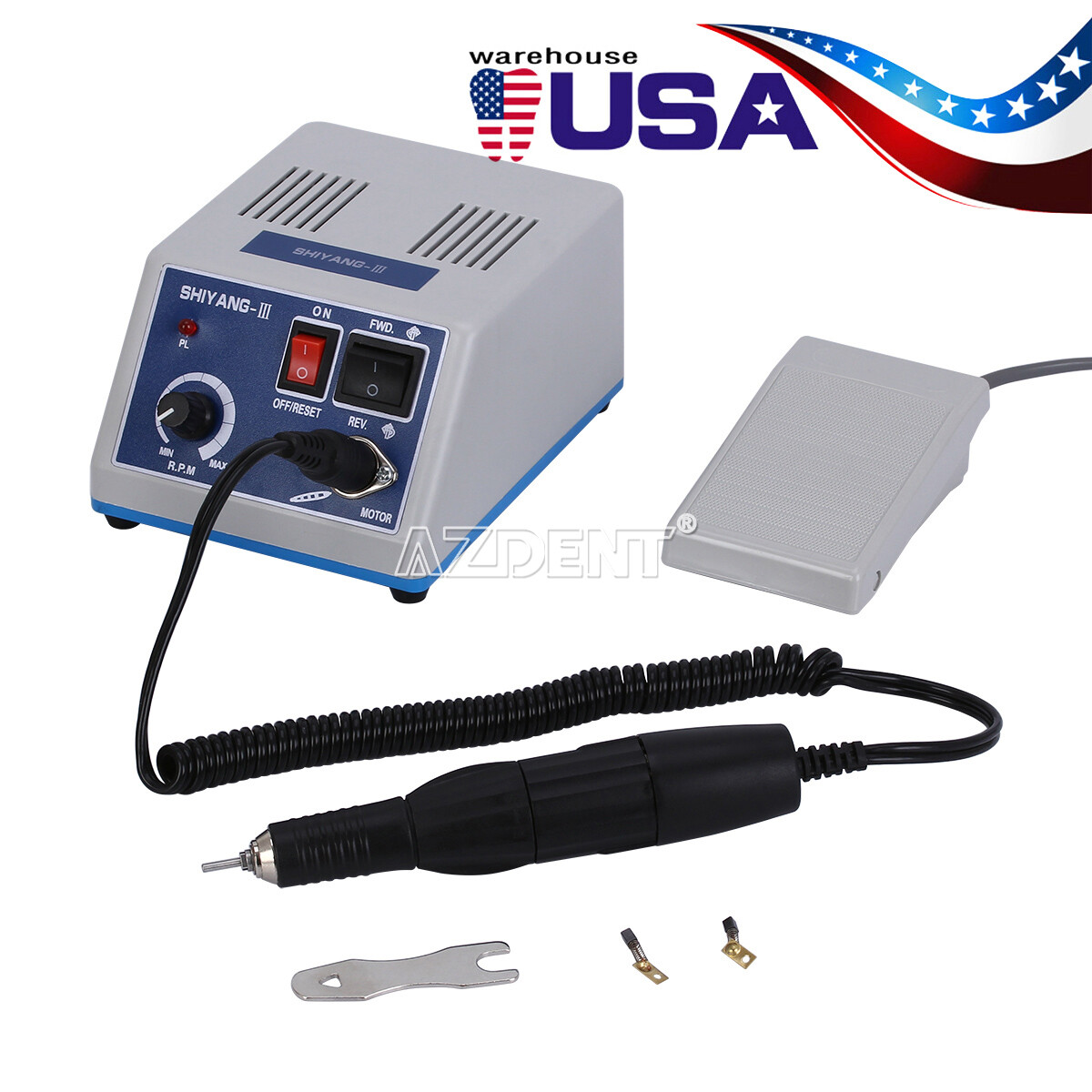 Dental Lab Electric Micro Motor /Handpiece Polishing 35K Rpm/ Polishing HP Kit