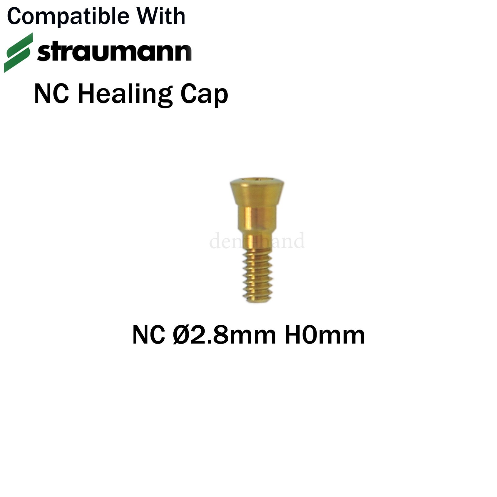Fits ITI Straumann BL/BLT Dental NC/RC Healing Abutment Caps Cover Screw
