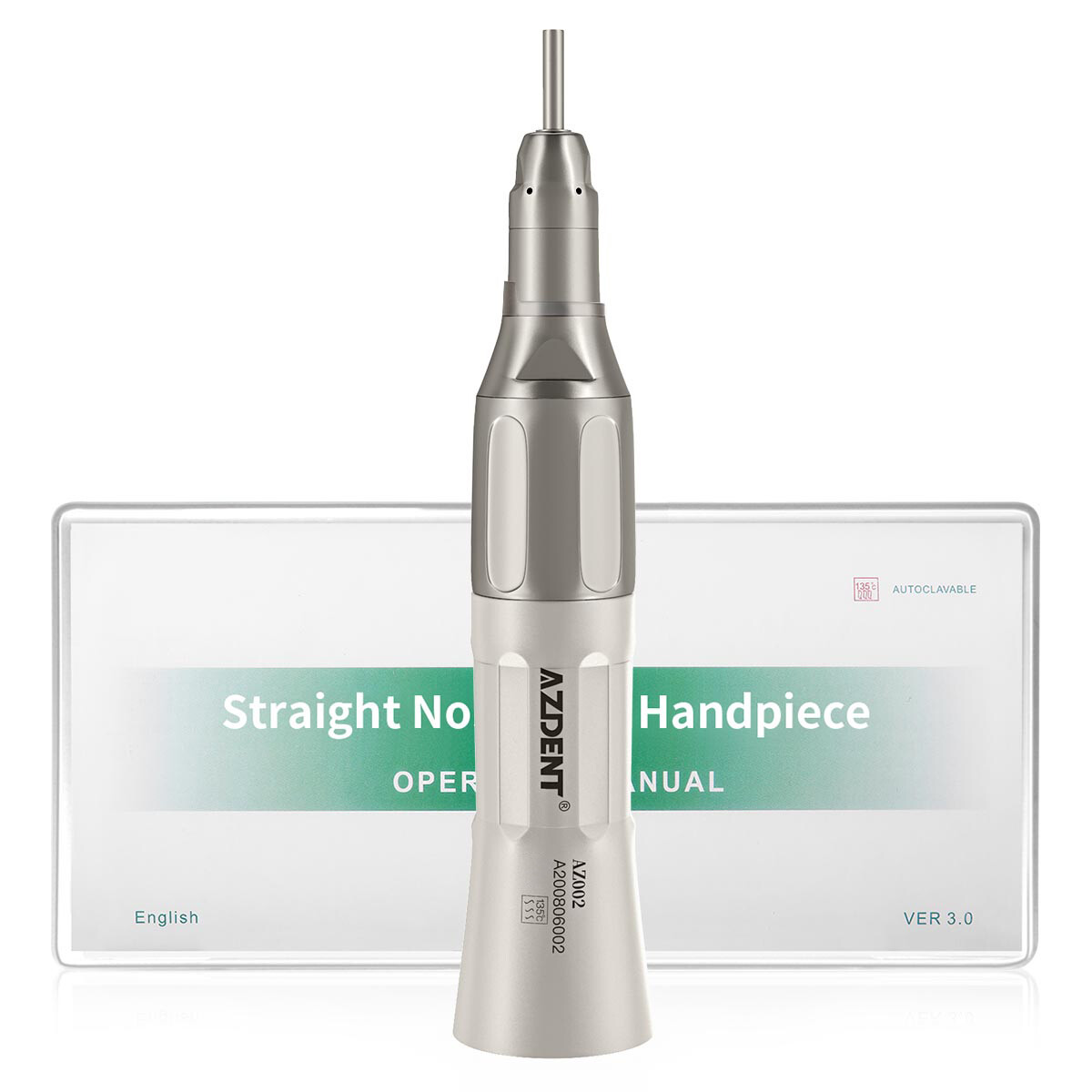Joydental Dental Straight Handpiece 1:1 Low Speed Nose External Water Handpiece