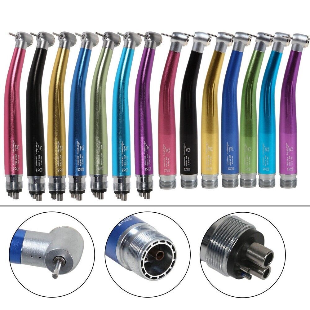 NSK PANA MAX Style Dental High Speed Handpiece Turbine 2/4Holes 7-Colors Rotor