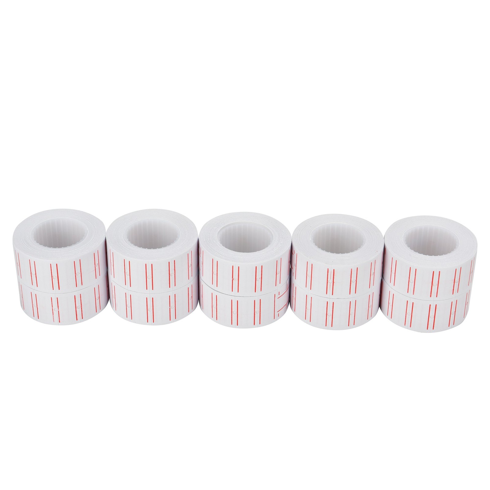 20 Rolls 600/Roll White Price Gun Paper Tag Sticker Labels for MX 5500 + 2 ink