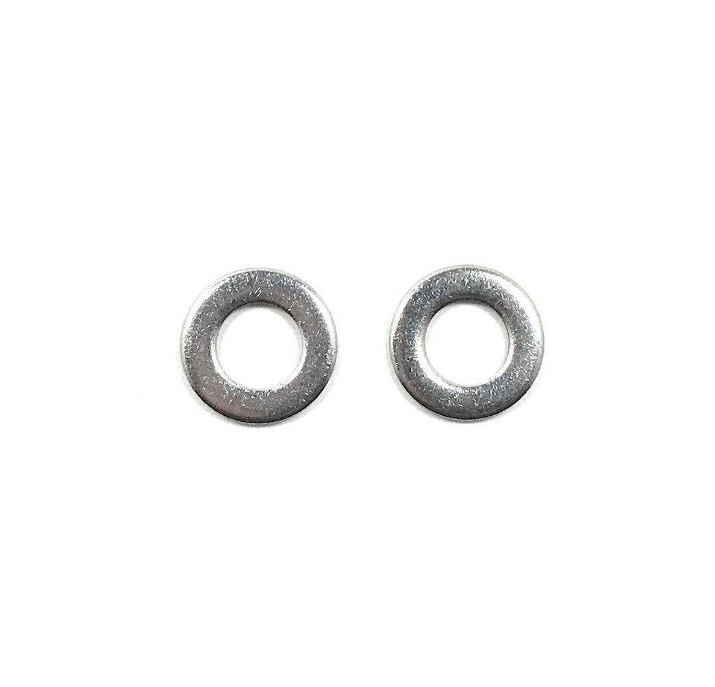 (100) M8 DIN125A Stainless Steel Flat Washer 8mm DIN 125 A2 (QTY:100 Pieces)
