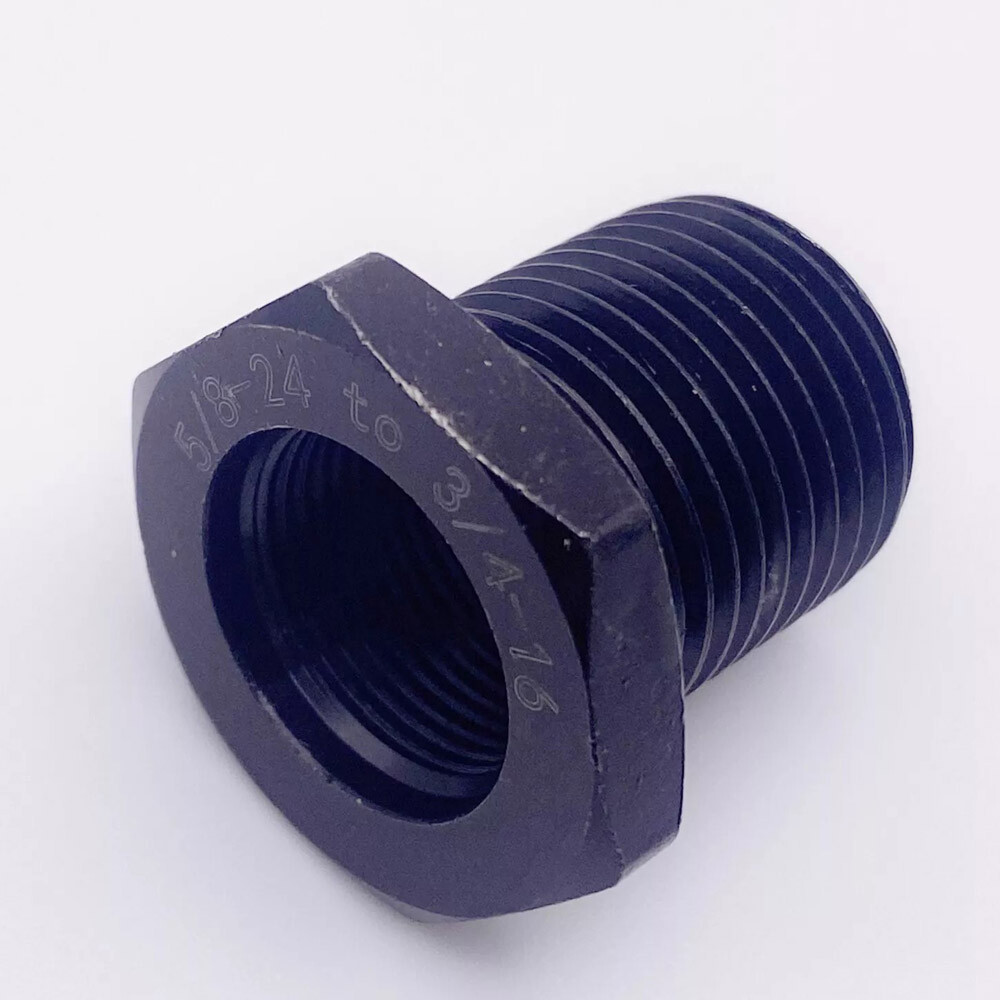 3 Pack Steel Thread Adapter Convert 5/8×24 to 3/4×16.13/16X16.3/4 NPT US