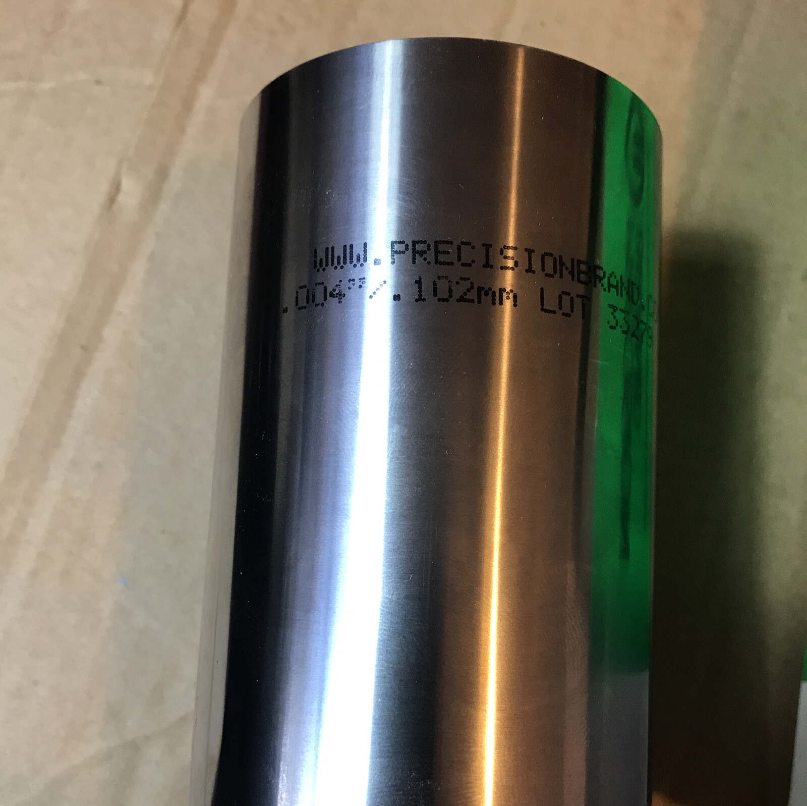 PRECISION BRAND 16780 Steel Shim Stock Roll Cold Low Carbon 0.004″ 0.102mm 6″