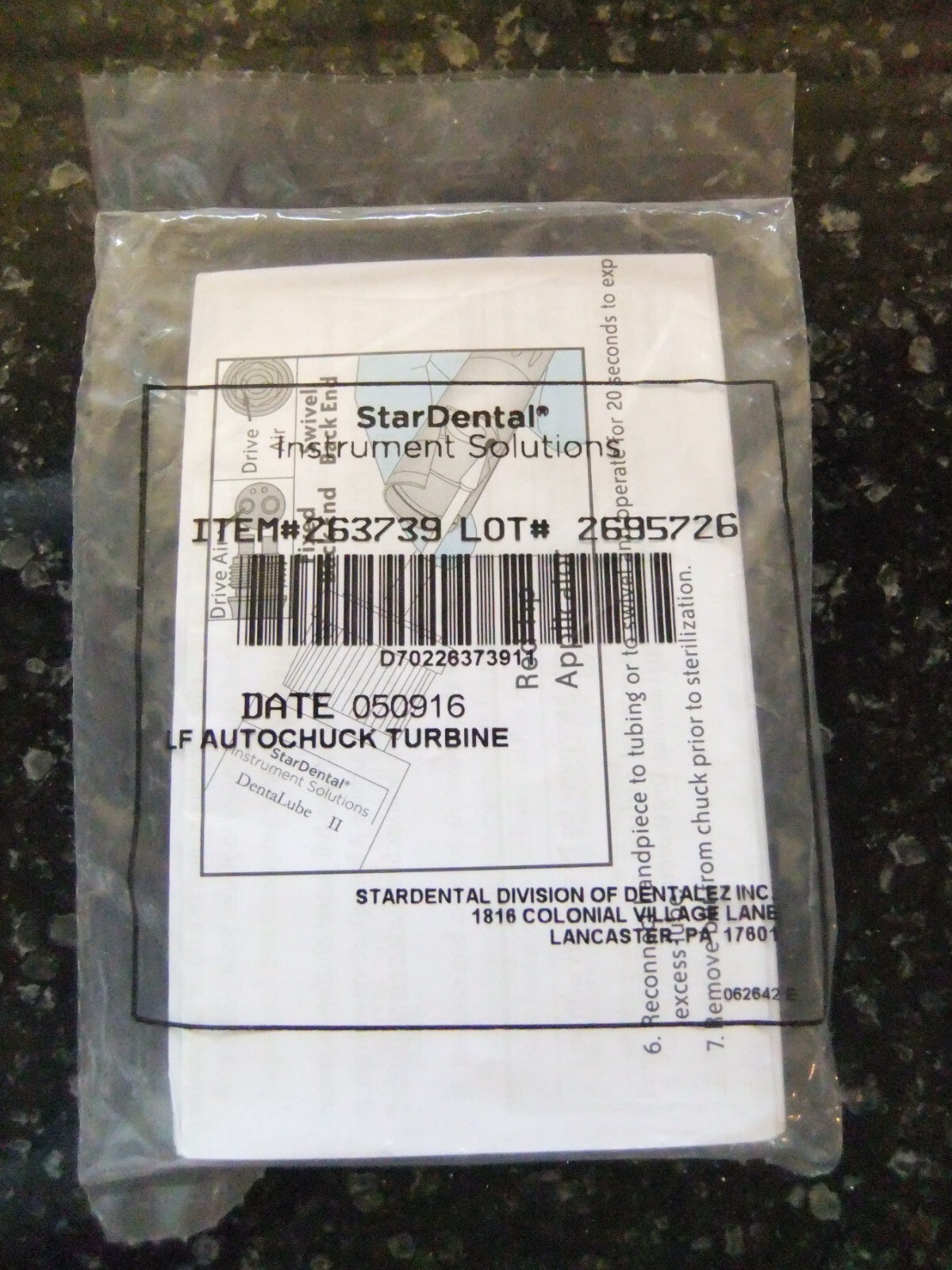 Blue Power Autochuck Turbine Replacement Kit #263739