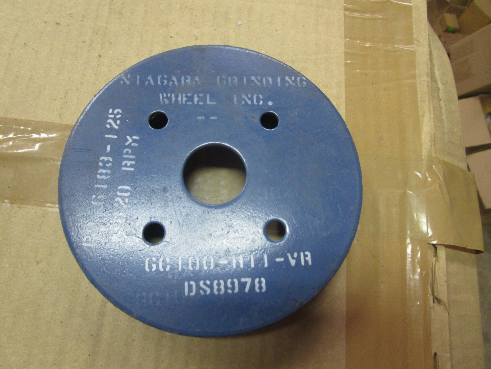 Niagara GC100-H11-VR 6″ X 1″ Face Mount Green Carbide Cup Grinding Wheel