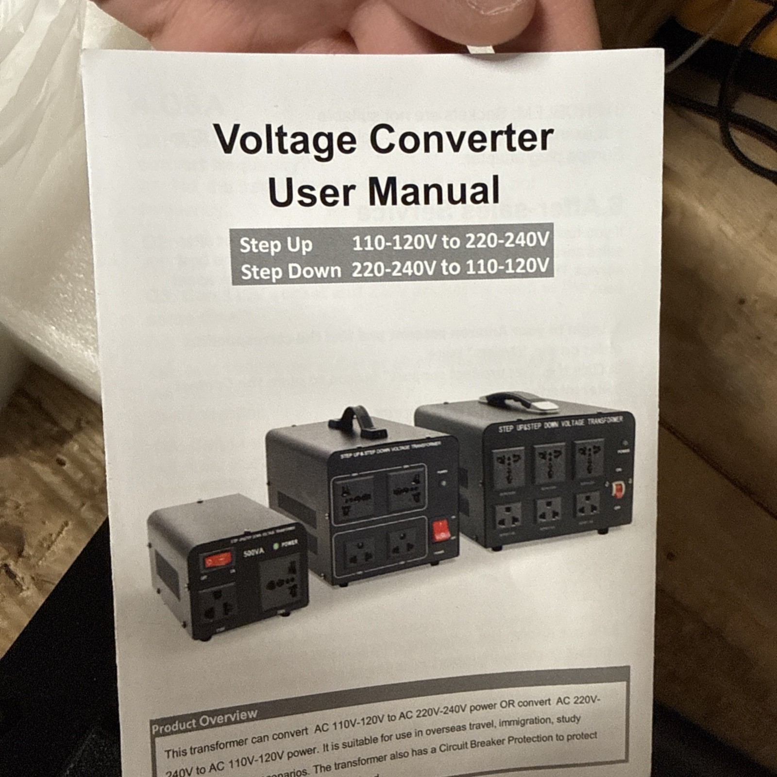 1500W Step Up & Step Down Voltage Transformer Converter 110V to 220V or 220V/…