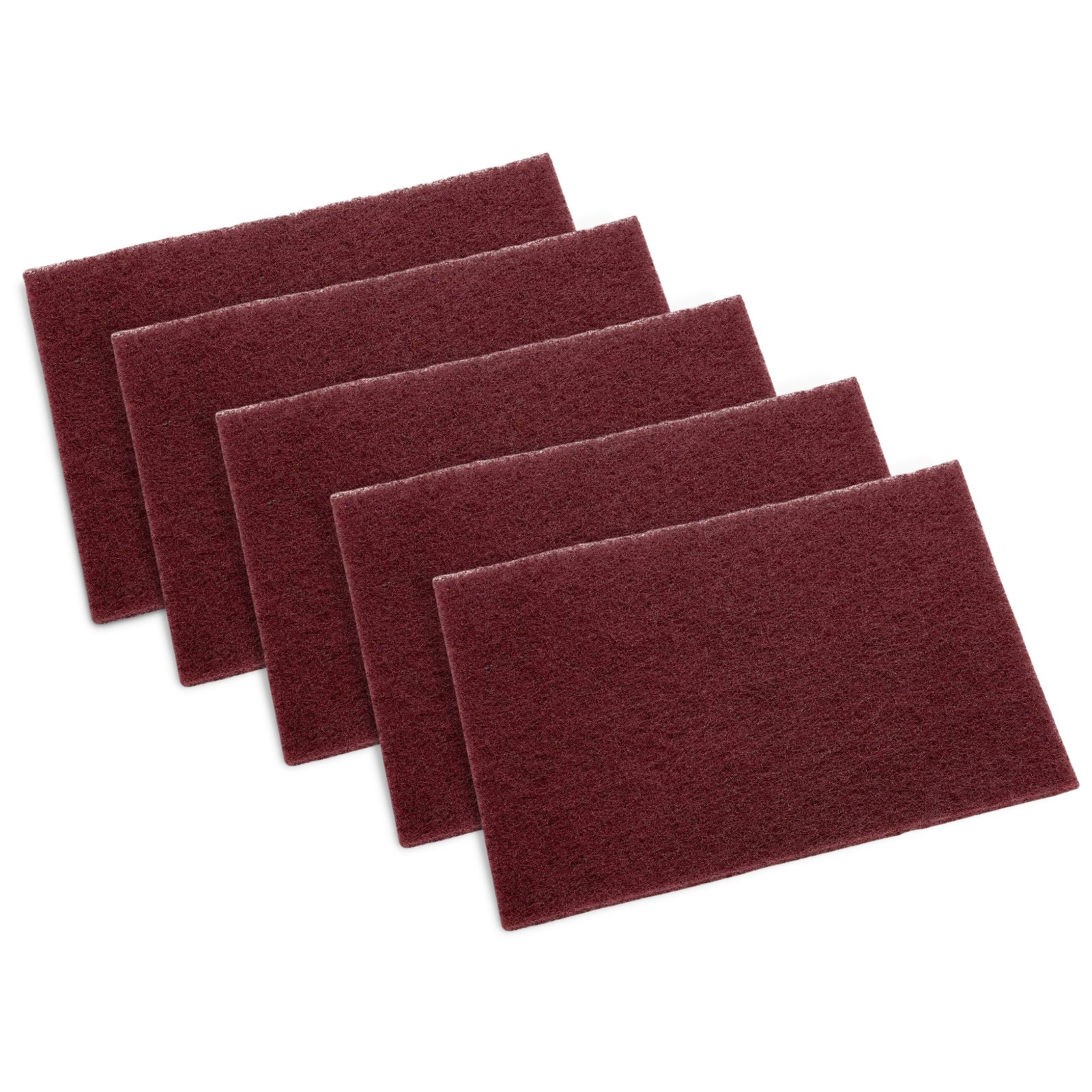 Scotch-Brite 7447B Pro Hand Pad [Very Fine]: 6 in. x 9 in. (Red) *5-pack