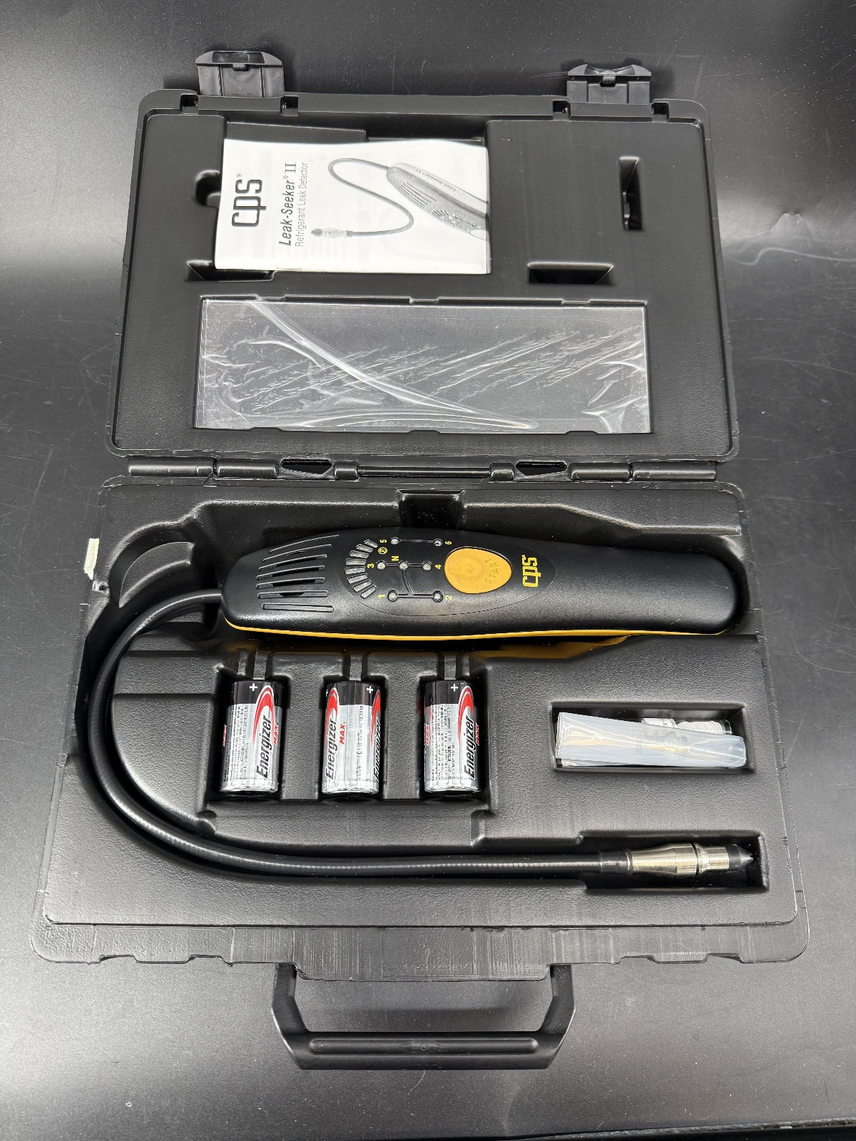 CPS Leak Seeker II LS2 Electronic Refrigerant Leak Detector Carry Case