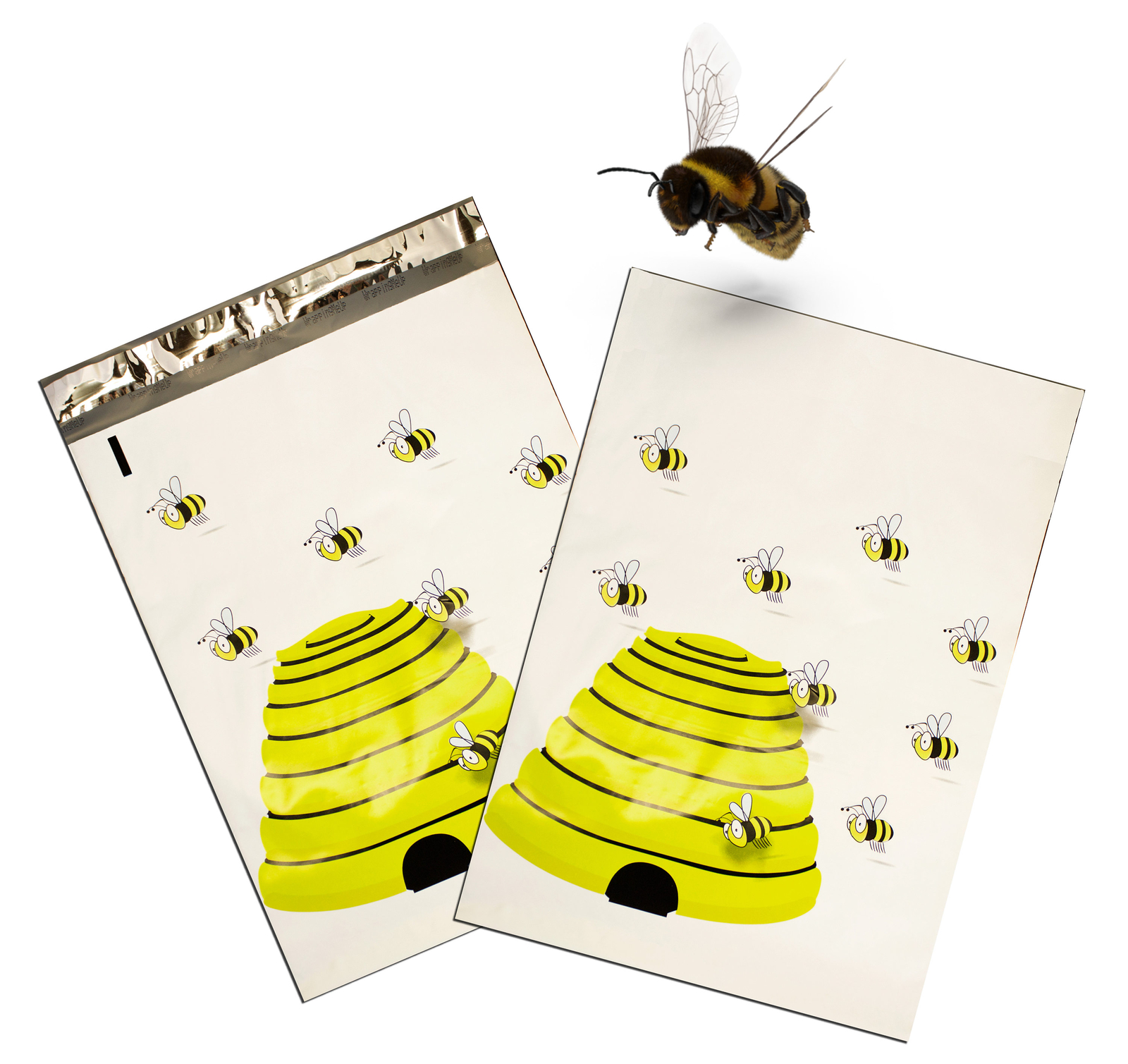 10×13 Poly Mailers, Bees, Flag, Lips, Bugs,Quality Flat Shipping Envelopes Bags!