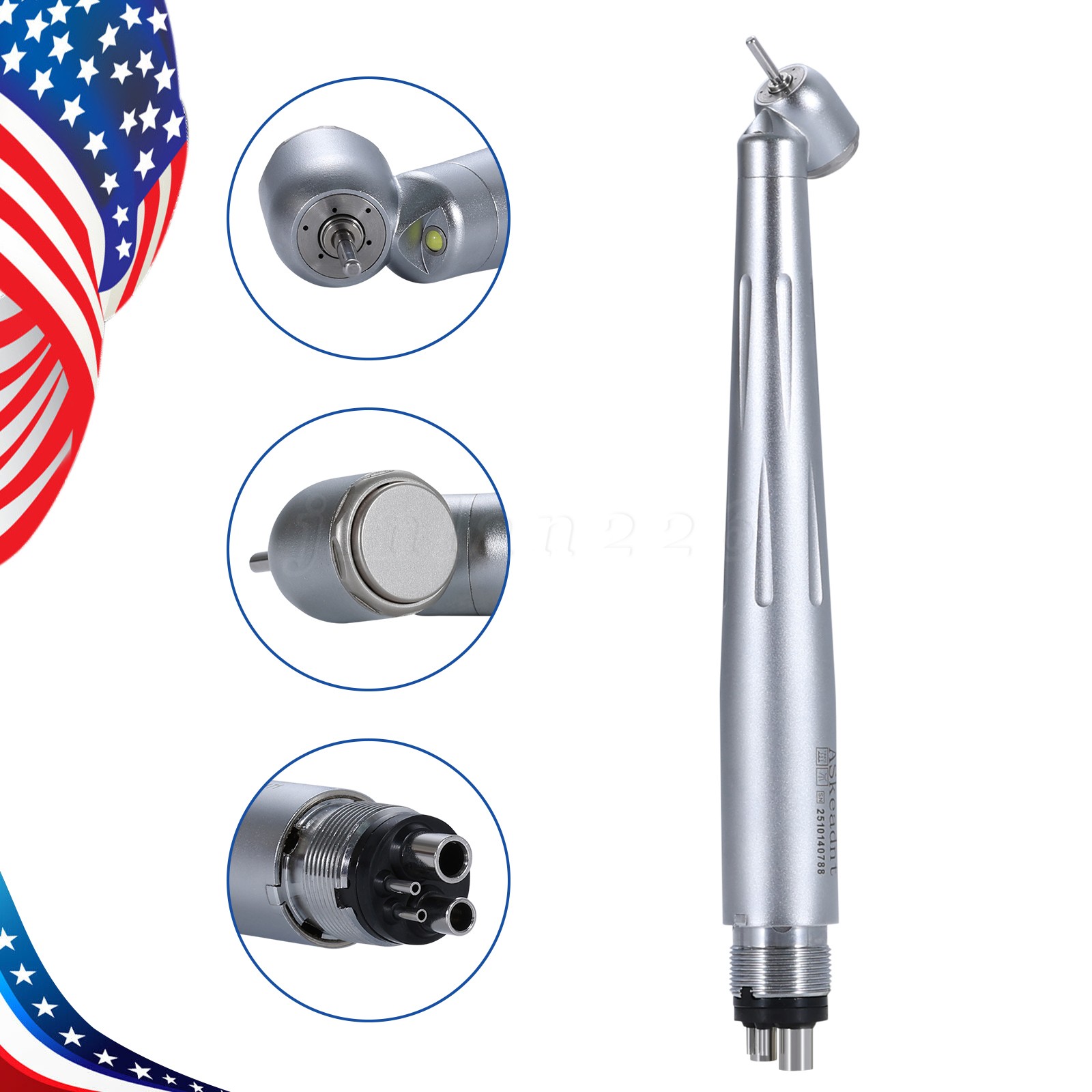 CX207G Dental Cartridge Turbine Rotor Fit COXO-GN/GK/GS/GW Fiber Optic Handpiece